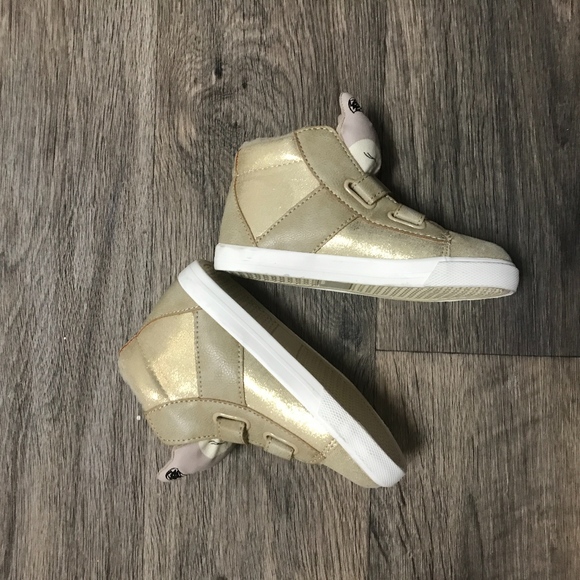 cat and jack gold shoes